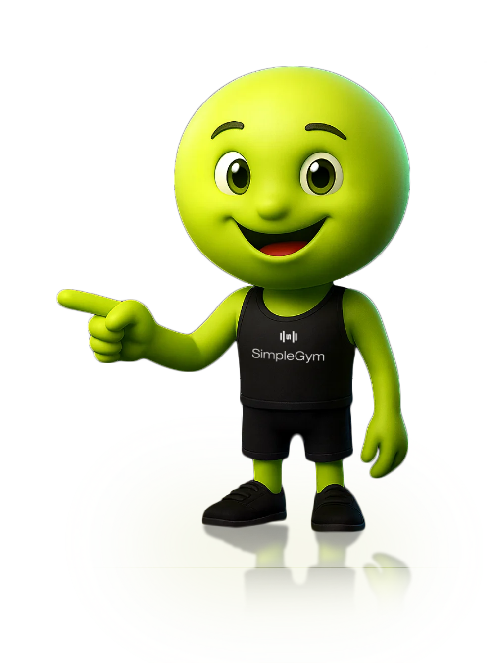 Gymi – maskot súkromného fitness konceptu SimpleGym