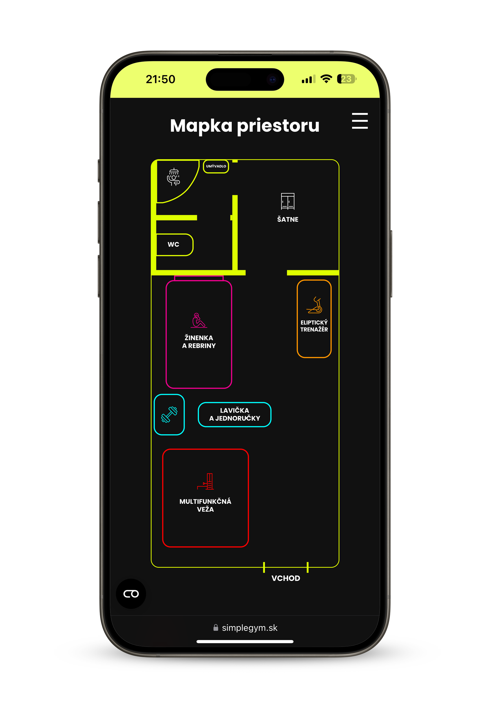 Náhľad mobilu
